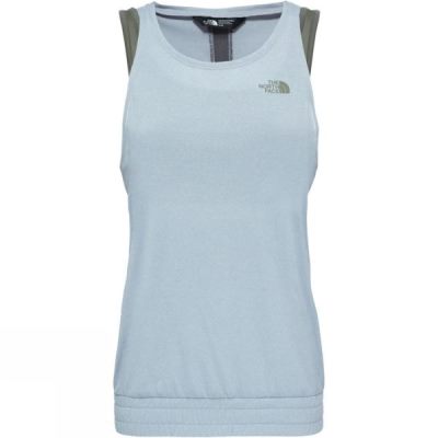 Camiseta Sin Mangas The North Face Natsu Mujer - Gris Claro - Chile BPQ826147